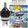 Inflatable Boat SUP Pump Adaptor; Air Pump Converter Conventional Air Valve Adapter Accessories For Boat; Kayak; Inflatable Rowing Boat Dingy Boat Sta