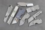 Titanium Mini Pocket Knife Tank EDC Carry Camping Knife Key Chain