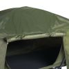 84.6*34.5*49.2in Collapsible Camping Tent with An Integrated Cot Green