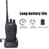 2pcs BAOFENG BF-888S Two Way Radio UHF Portable Walkie Talkies; Amateur Radio Handheld For Hiking Biking Camping