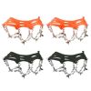 1pair 13-tooth Ice Cleats Crampons; Non-slip Shoes Cover For Winter